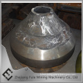 Cone Crusher Spare Parts High Manganese Concave